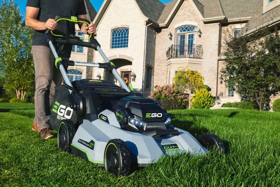 best electric self-propelled lawn mower
